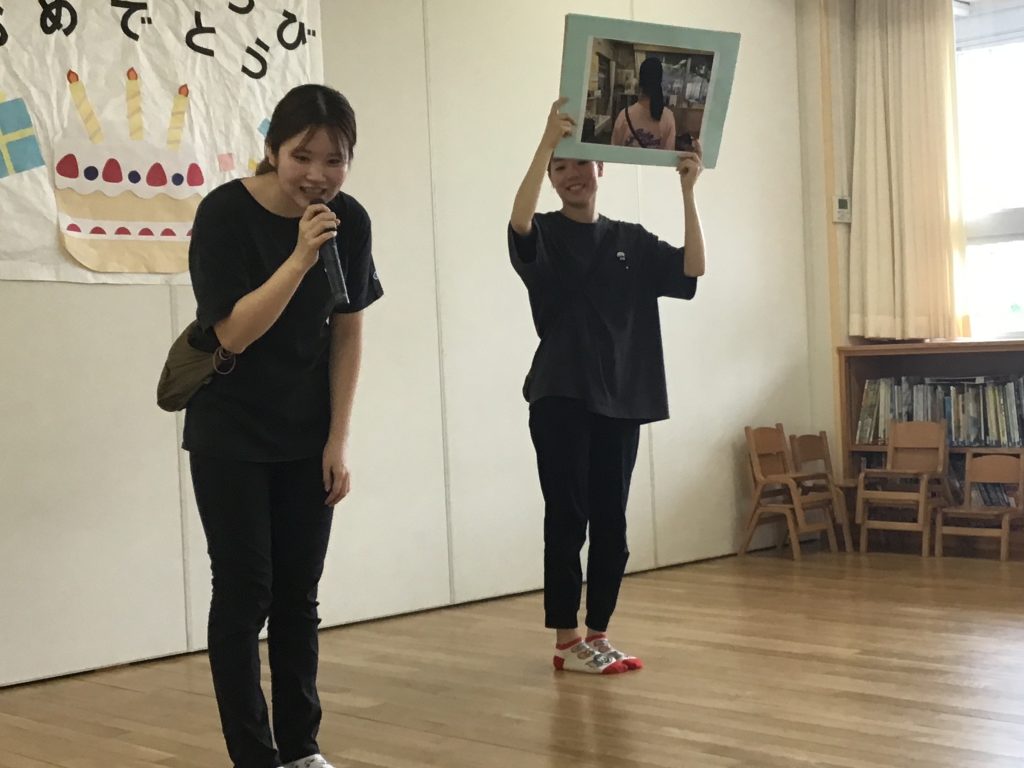 5月のお誕生日会がありました