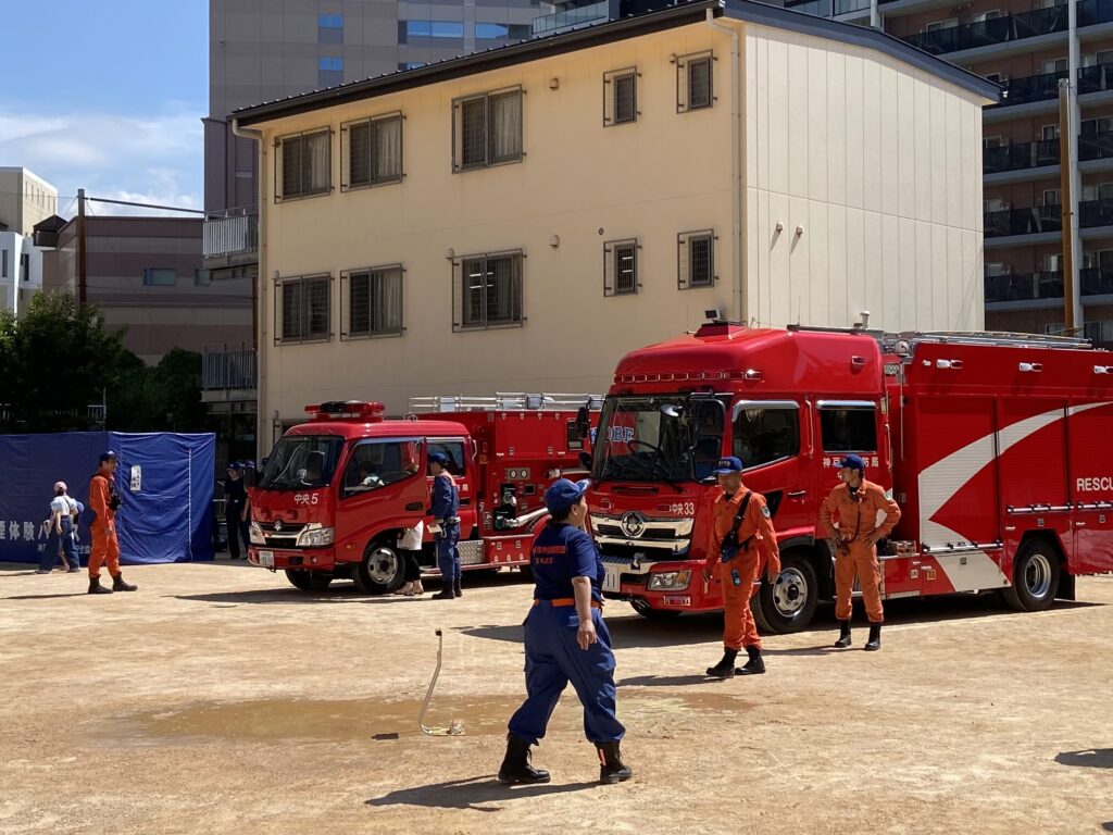 東川崎ふれあい　防災訓練＆こども秋まつり