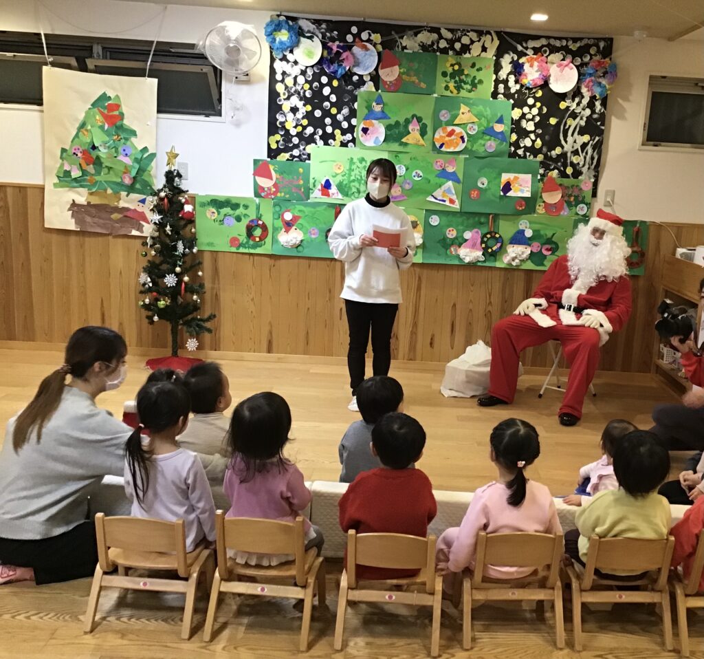 クリスマス会がありました