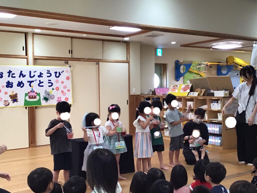 8月　お誕生日会